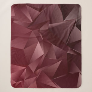 Abstract Low-Poly background. triangulated texture Sherpa Blanket