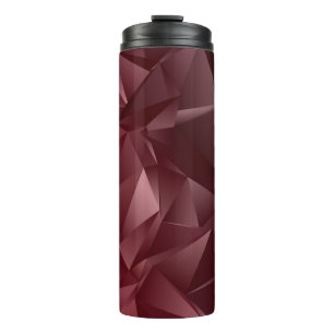 Abstract Low-Poly background. triangulated texture Thermal Tumbler