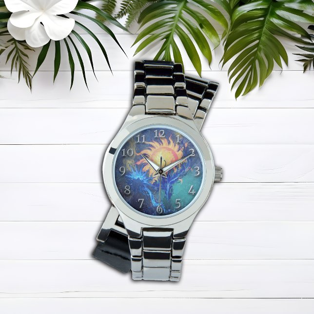 Abstract Luminescence Timepiece Watch (Creator Uploaded)
