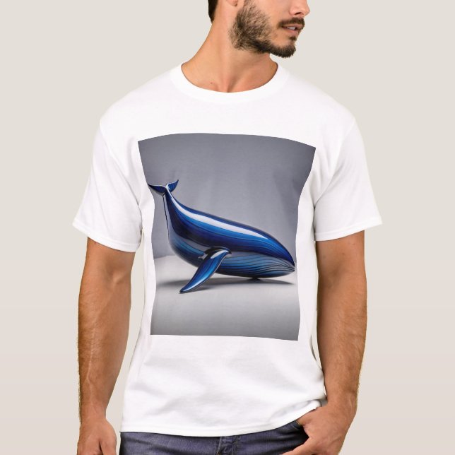 Abstract Luxury Art Print T-shirt (Front)
