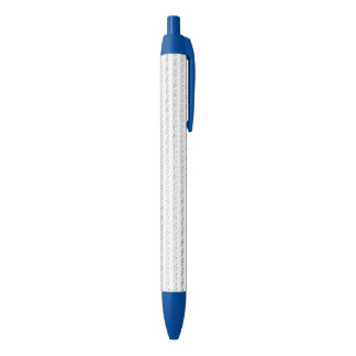 Abstract Luxury Geometric Fashion Pattern Blue Ink Pen