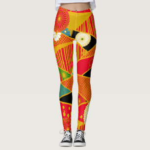 Abstract Magical Landscape Leggings