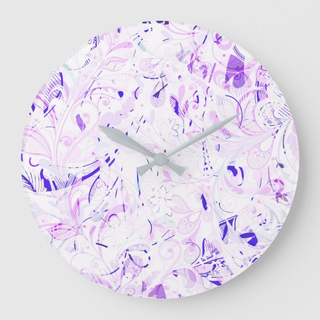 Abstract Mandala 2 Large Clock (Front)