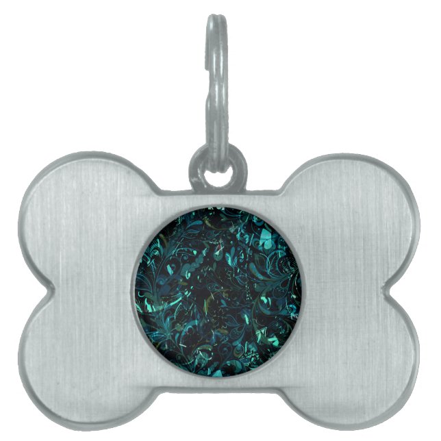 Abstract Mandala 3 Pet ID Tag (Front)