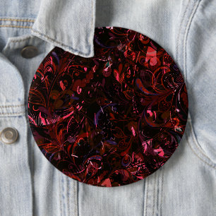 Abstract Mandala 6 Cm Round Badge