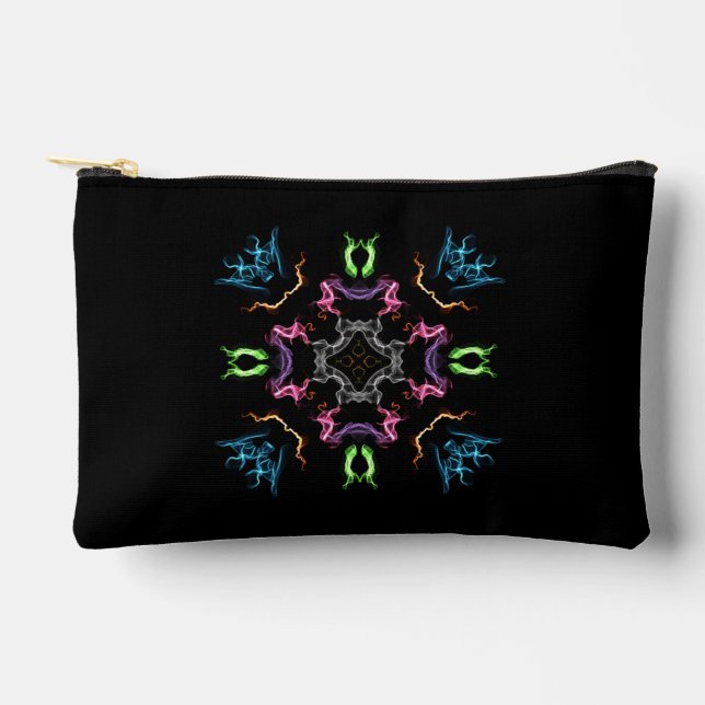 Abstract Mandala Digital Drawing Accessory Pouch (Front)