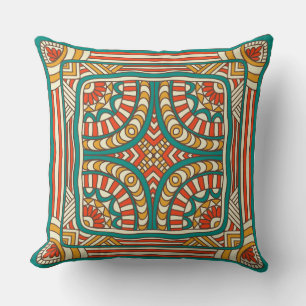 Abstract Mandala Pillow