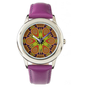 abstract mandala watch