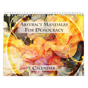 Abstract Mandalas for Democracy Calendar