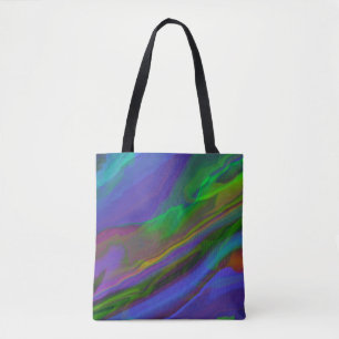 Abstract Marble illustration Colourful Cute   Tote Bag