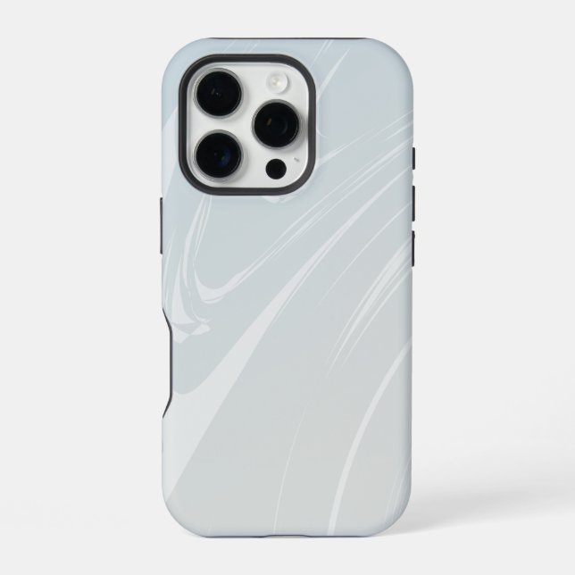 Abstract Marble Pattern Design iPhone Case (Back)