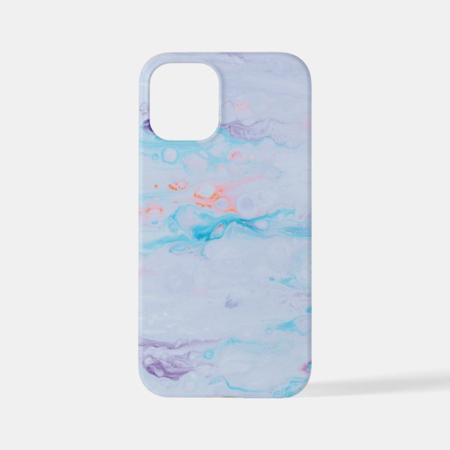 Abstract Marble Stone iPhone 12 Mini iPhone Case (Back)