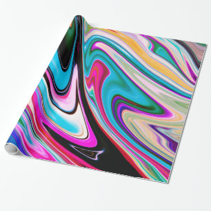 Abstract Marble Stone Texture Wrapping Paper