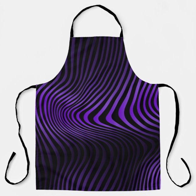 Abstract marble texture background with bright lin apron (Front)