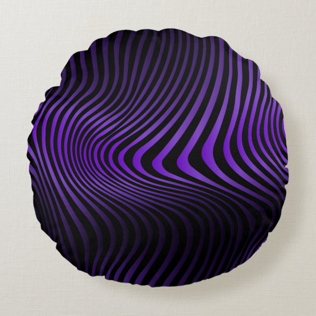 Abstract marble texture background with bright lin round cushion (Front)