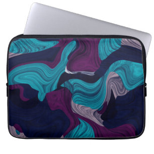 Abstract Marble Texture Laptop Sleeve