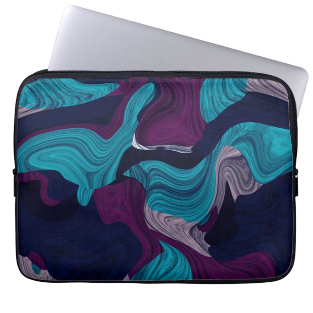 Abstract Marble Texture  Laptop Sleeve (Front)