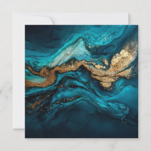 Abstract marine card