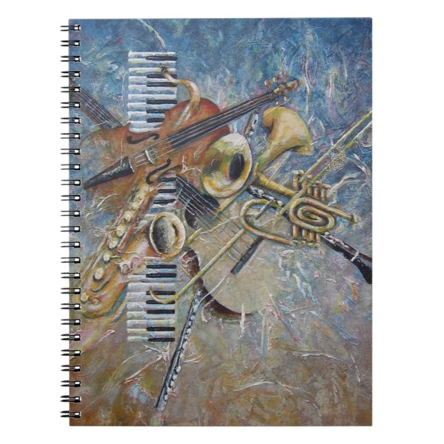 Abstract Melody notebook (Front)