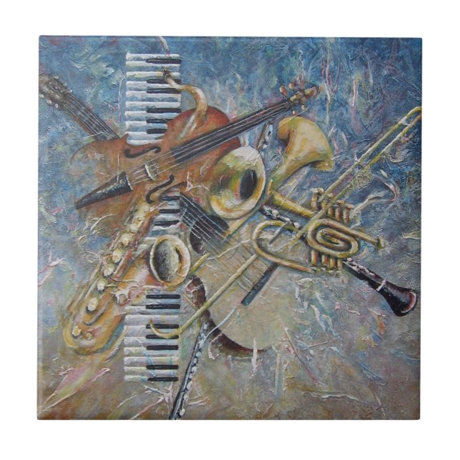 Abstract Melody tile (Front)