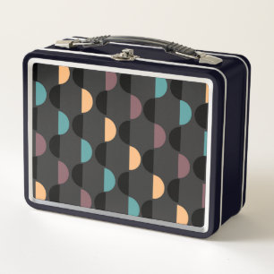 Abstract Metal Lunch Box