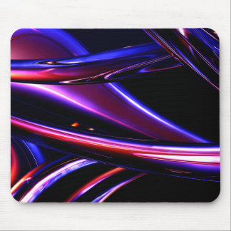 Abstract metal mouse pad