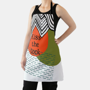 Abstract Mid-Century Modern  Apron
