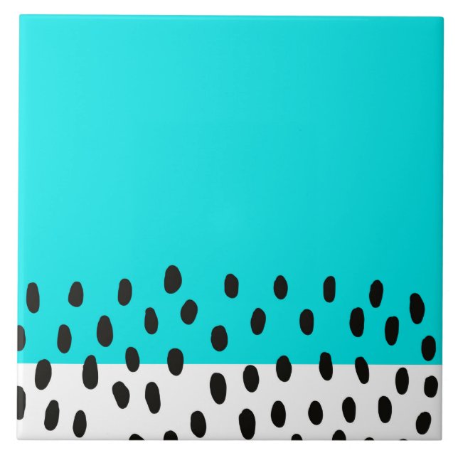 Abstract Mid Century Modern Art  Ceramic Tile (Front)