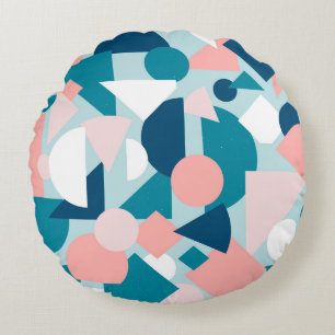 Abstract Mid century Throw Pillow