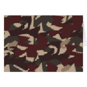 Abstract Military Camouflage Pattern