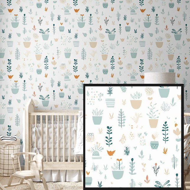 Abstract Minimal Botanical Design  Wallpaper (Creator Uploaded)