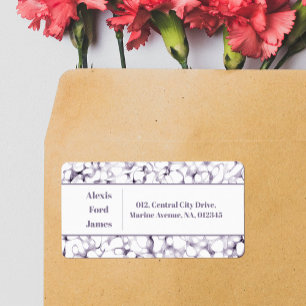 Abstract Minimalist Ballpoint Waveforms Chic Label