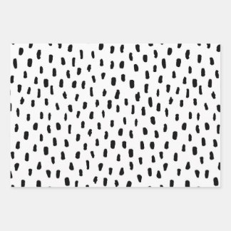 Abstract Minimalist Design Pattern Wrapping Paper
