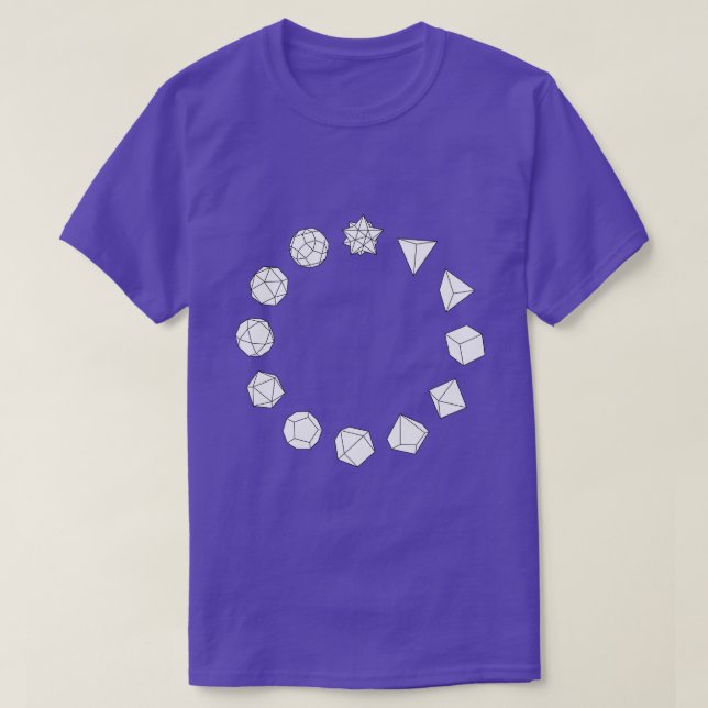 Abstract Minimalist Prism Clock T-Shirt (Design Front)