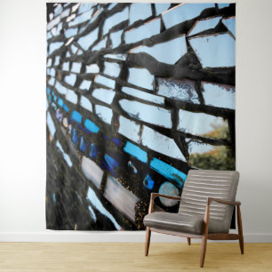 Abstract Mirror Mosaic Tapestry