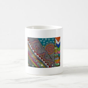 abstract mirrors mug