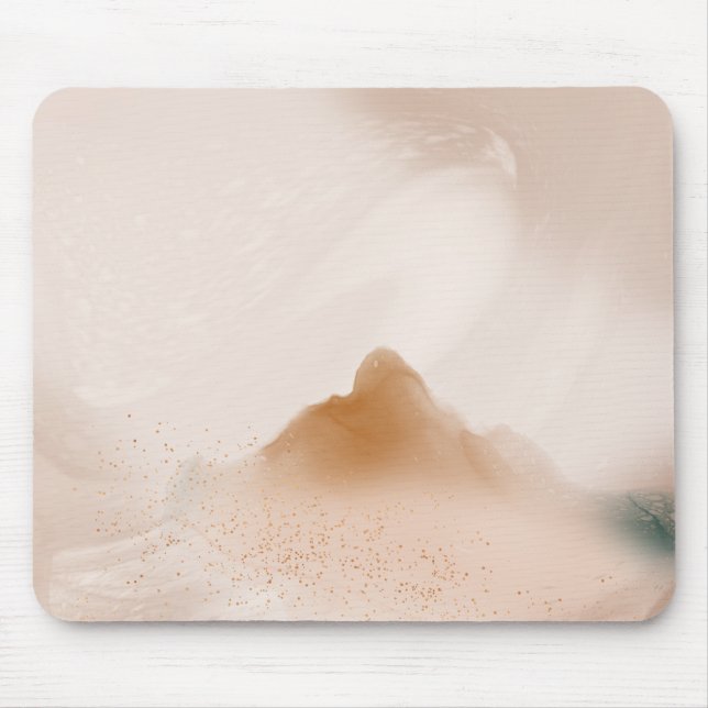 Abstract Misty Mountain Peak Mouse Pad (Front)