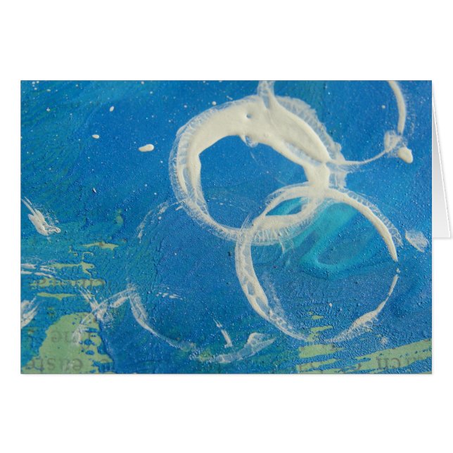 Abstract Mixed Media Painting (Front Horizontal)