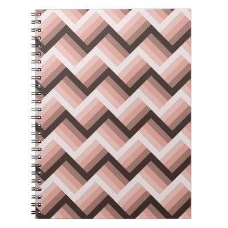 Abstract Modern 3D Stripe Seamless Notebook