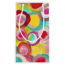 Abstract Modern Art Circle Painting Party