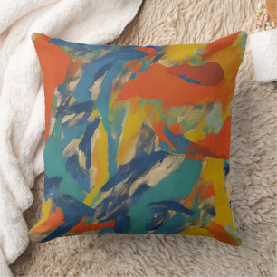 Abstract Modern Art Cushion