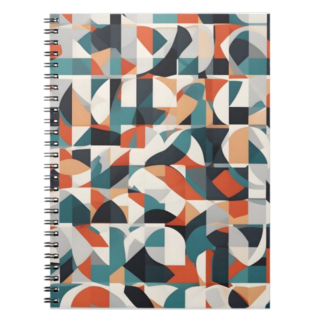 Abstract modern art notebook (Front)