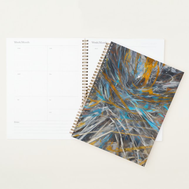 Abstract modern art pattern planner (Display)