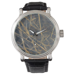 Abstract modern art pattern watch