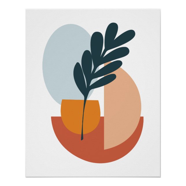 Abstract Modern Art Poster (Front)