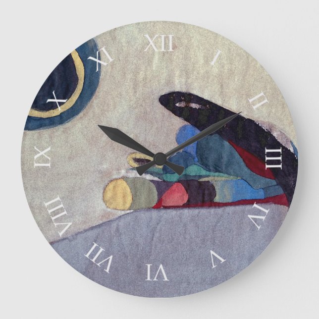 Abstract Modern Art Wall Clock (Front)