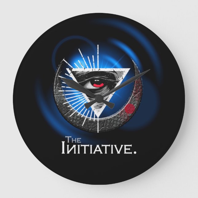 Abstract Modern Art Wall Clock (Front)