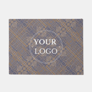 Abstract Modern Business Logo  Promotional  Doormat