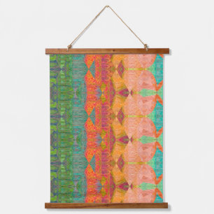 Abstract modern colorful pattern Hanging Tapestry
