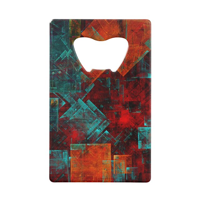 Abstract Modern Colourful Cool Artistic Pattern (Front)